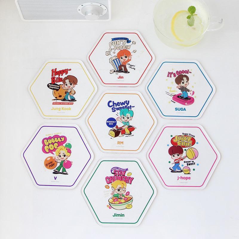 NARA HOME DECO x TinyTAN Tiny Mart Acrylic Coaster - Kgift.shop