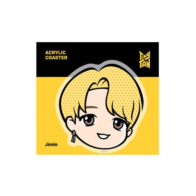 NARA HOME DECO x BT21- TinyTAN Butter Acrylic Coaster - Kgift.shop