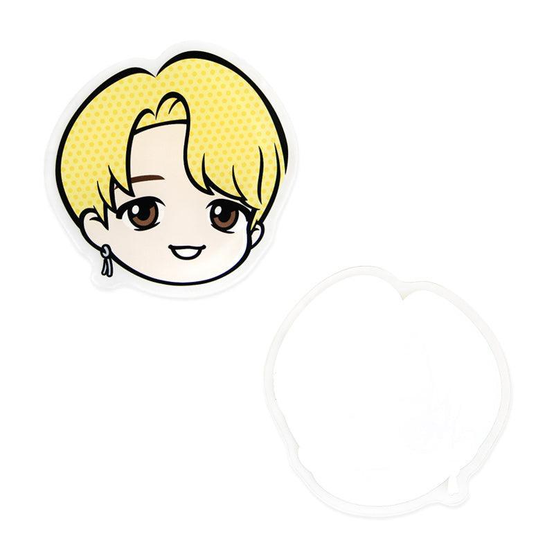 NARA HOME DECO x BT21- TinyTAN Butter Acrylic Coaster - Kgift.shop