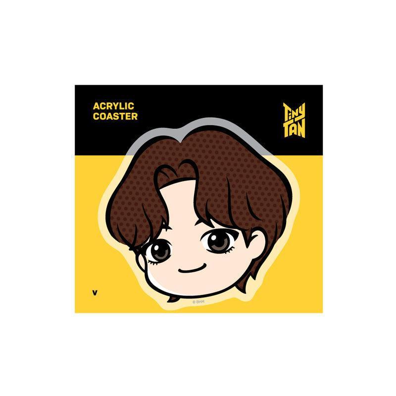 NARA HOME DECO x BT21- TinyTAN Butter Acrylic Coaster - Kgift.shop