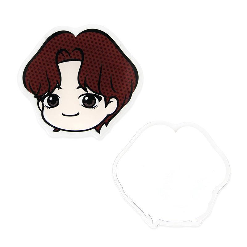 NARA HOME DECO x BT21- TinyTAN Butter Acrylic Coaster - Kgift.shop