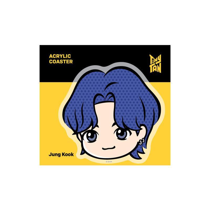 NARA HOME DECO x BT21- TinyTAN Butter Acrylic Coaster - Kgift.shop