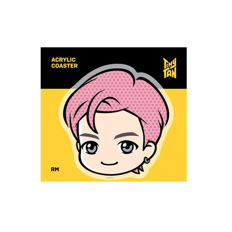 NARA HOME DECO x BT21- TinyTAN Butter Acrylic Coaster - Kgift.shop
