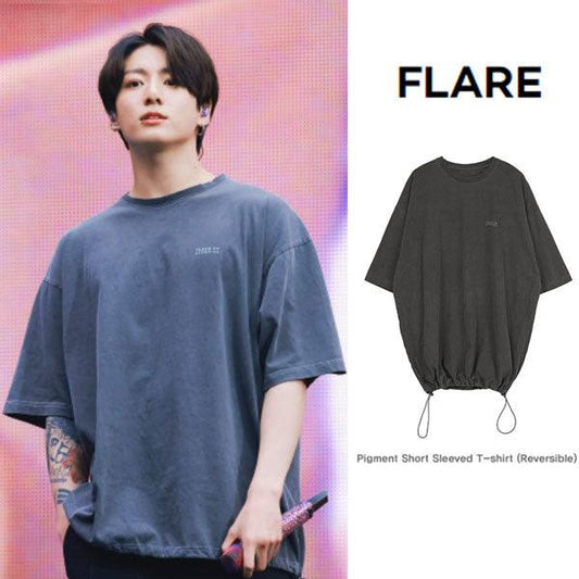 FlareUp Reversible Pigment String T-shirt - Kgift.shop