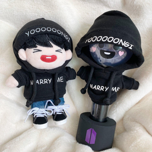 BTS Suga Army Bomb 连帽衫(粉丝制作)