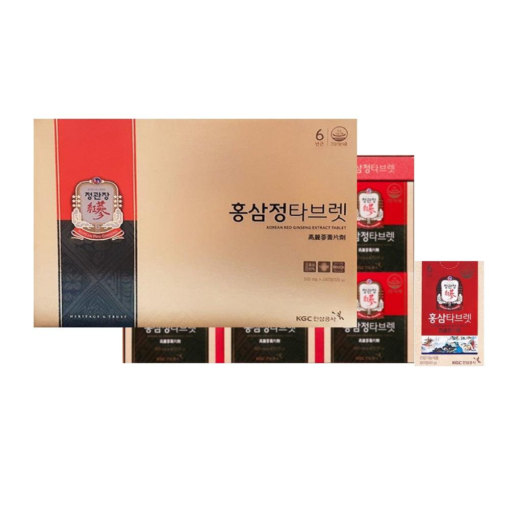 CKJ Korean Red Ginseng Extract Tablets 500mg (240 tablets)