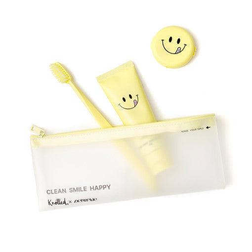 Dentique x Cafe Knotted Smile Travel Set - Kgift.shop