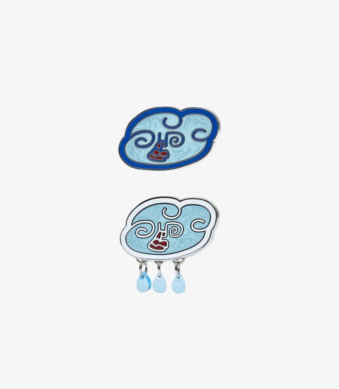 Artist-made Collection V- Brooch Set (Cloud Drops) Big Hit