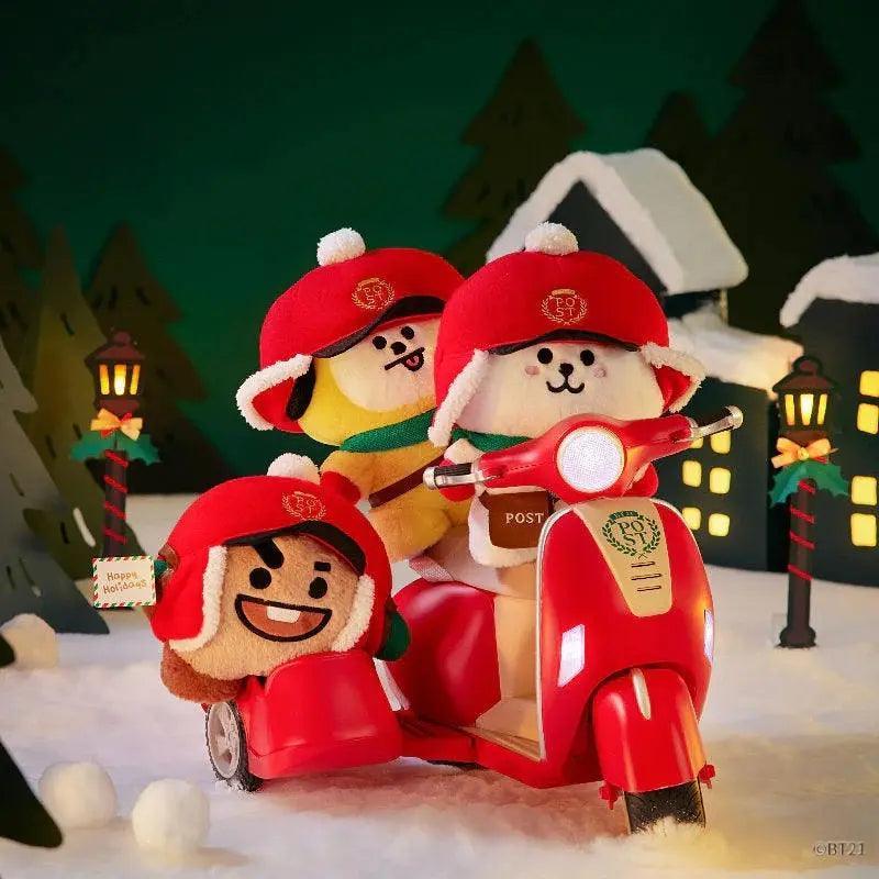 BT21 Holiday Standing Doll Line Friends