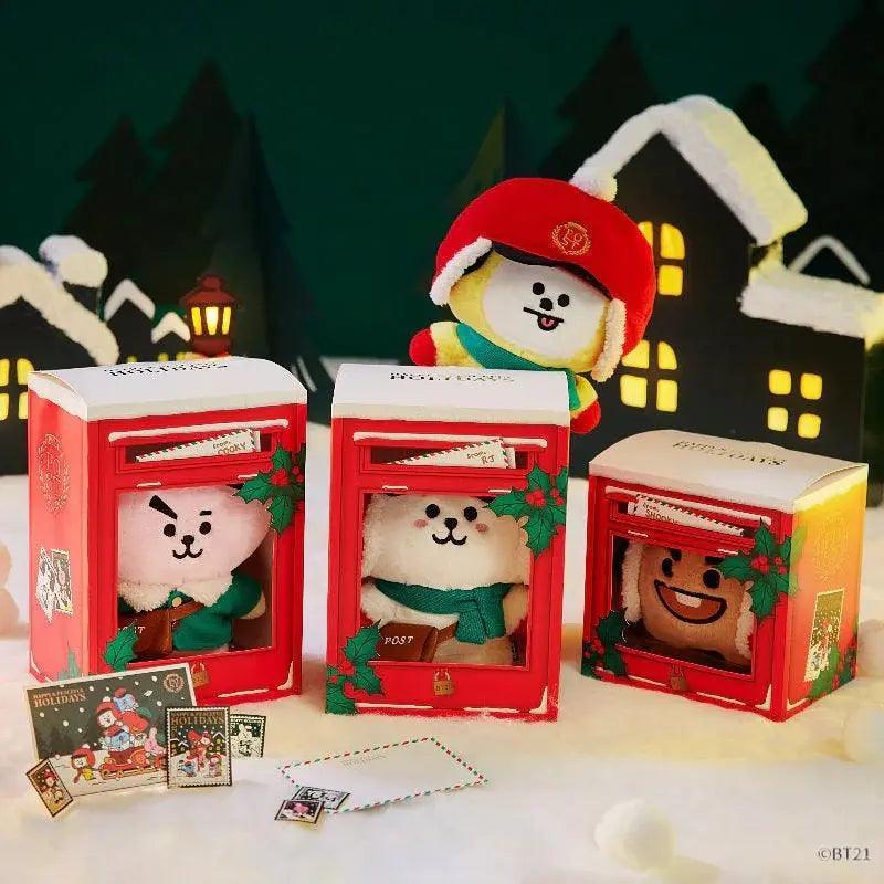 BT21 Holiday Standing Doll Line Friends