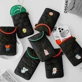 BT21 Winter Quilt Multi Pouch Line Friends