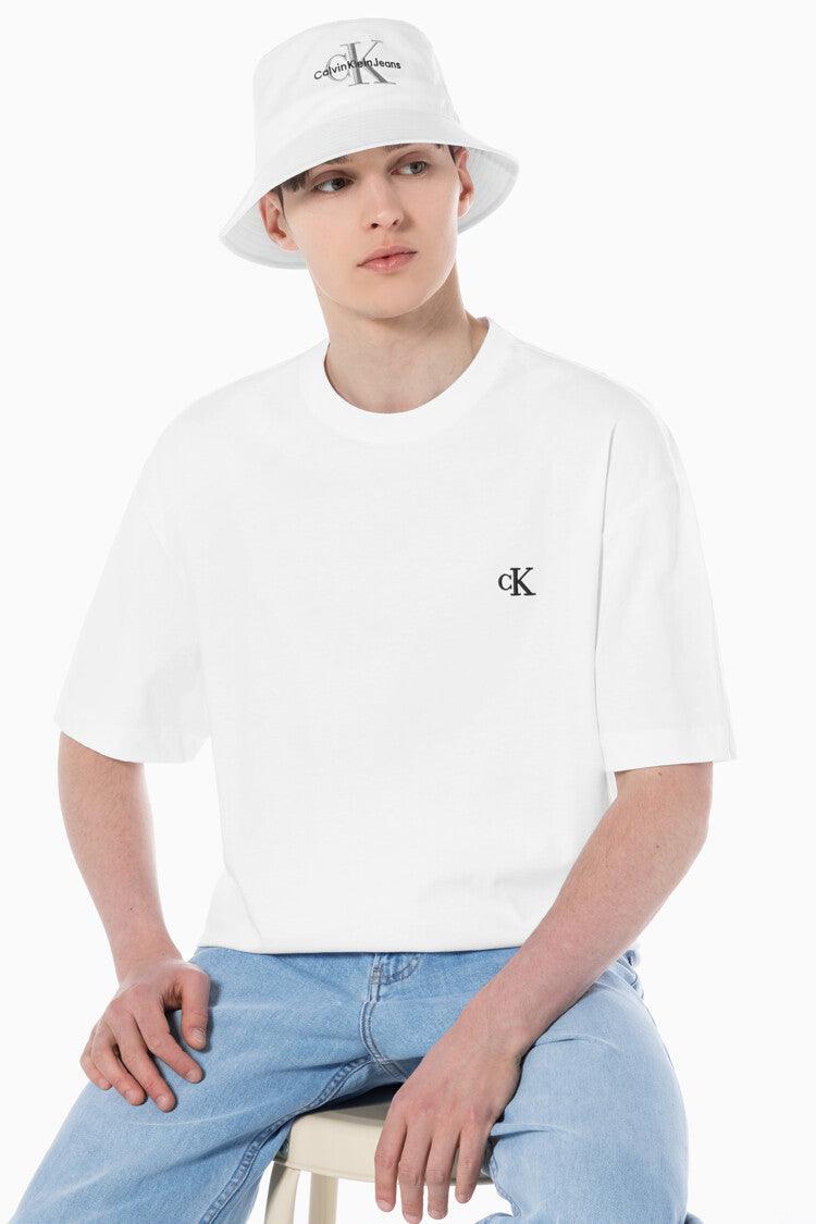 Calvin Klein CK Logo Men's Relax Fit Heavy Crew Neck Short Sleeve T-Shirt Jungkook Pick! - Kgift.shop