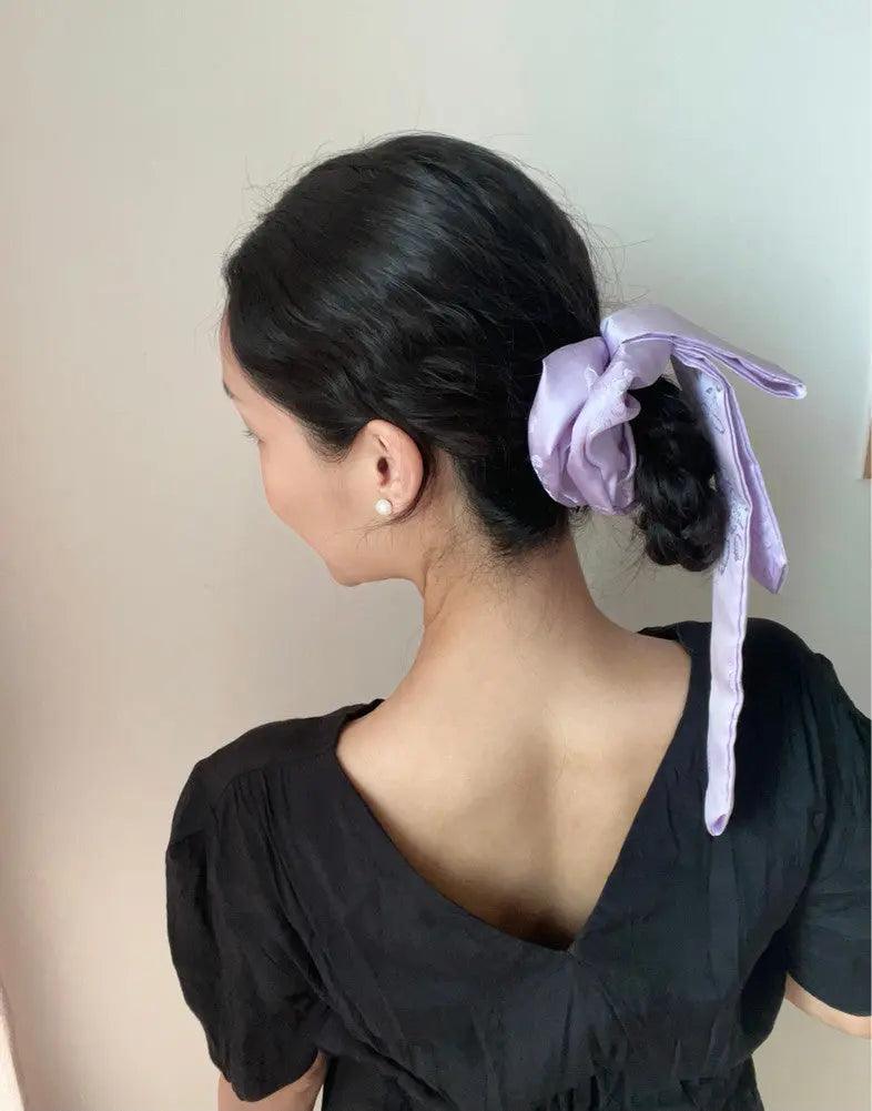 Handmade Traditional Hanbok Fabric Hanbok Daenggi Scrunchie M Shop Aparte