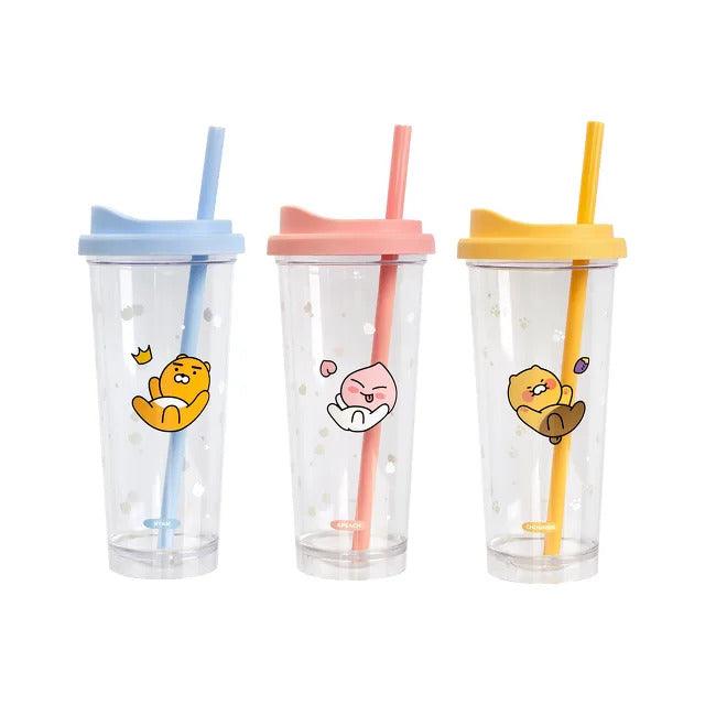 Kakao Friends Clear Tumbler - Kgift.shop