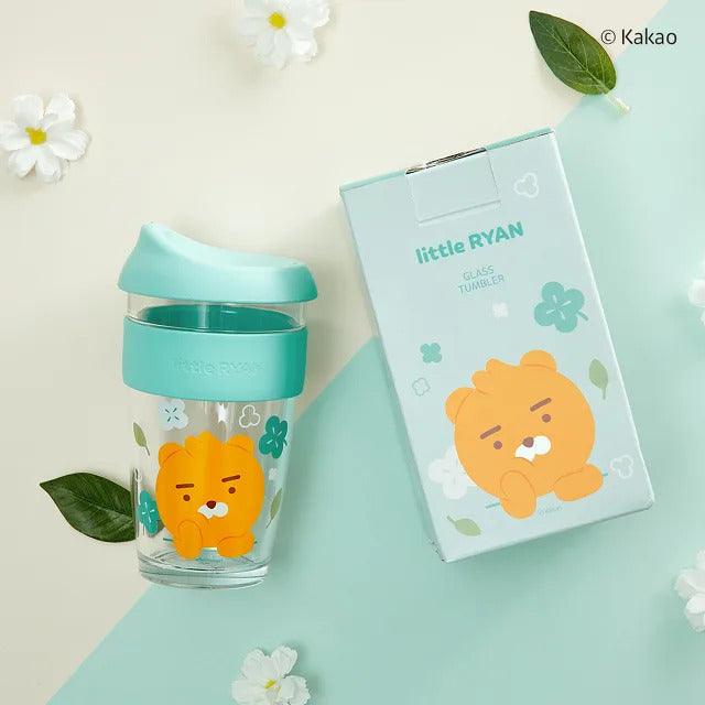 Kakao Friends Little Kakao Friends glass tumbler - Kgift.shop