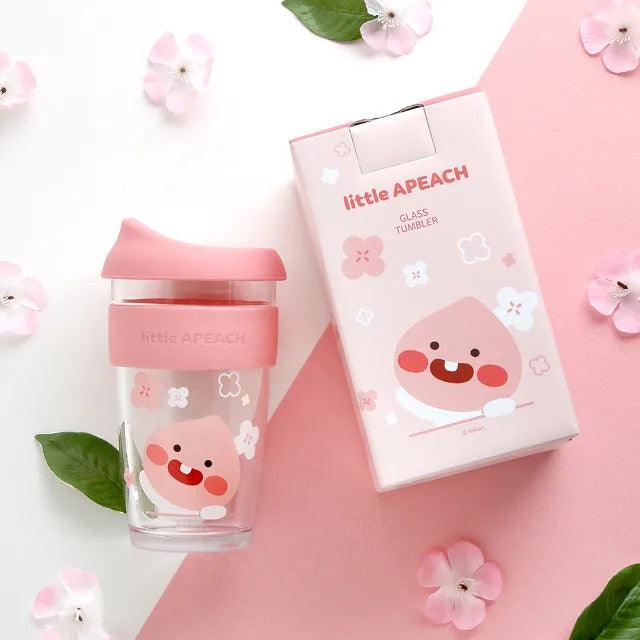 Kakao Friends Little Kakao Friends glass tumbler - Kgift.shop