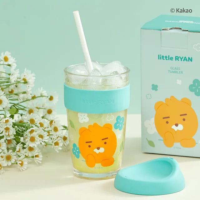 Kakao Friends Little Kakao Friends glass tumbler - Kgift.shop
