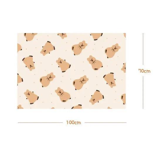 New Fluffy Quokka Microfiber Soft Mink Blanket MochiTown