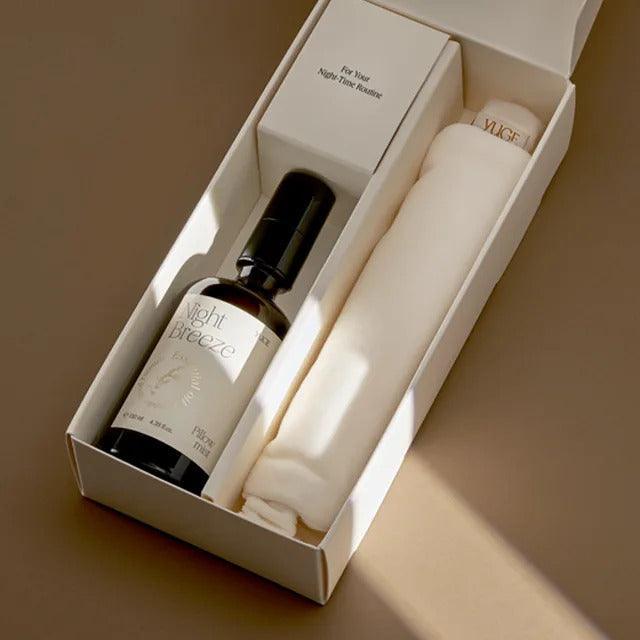 Night Breeze Night Ritual Pillow Mist & Sleep Mask Gift Set (Gift Message & Packaging) - Kgift.shop