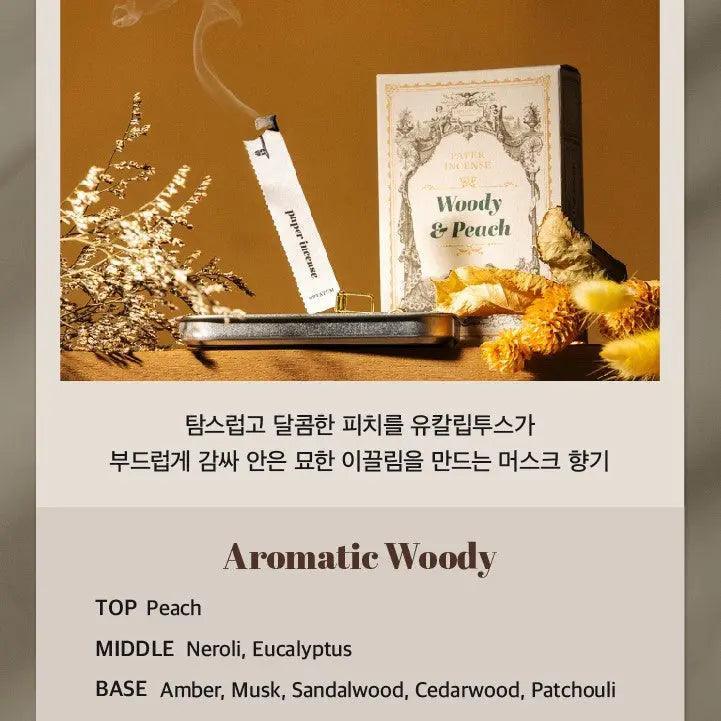 Optatum Paper Incense Discovery Set (5 scents) Optatum