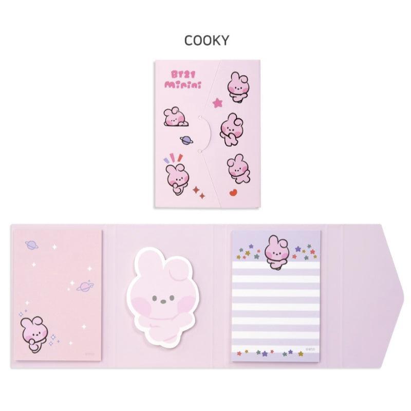 Monopoly x BT21 - Minini Sticky Memo - Kgift.shop