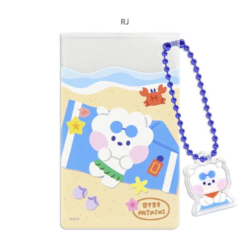 Monopoly x BT21 - Clear Card Pocket - Summer Sky - Kgift.shop