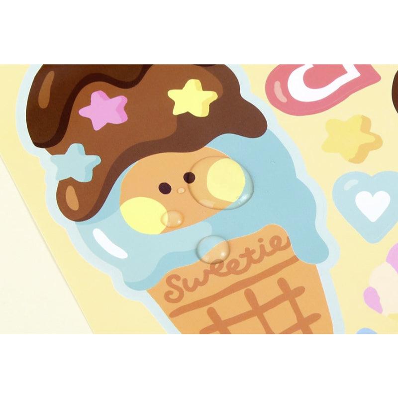 Monopoly x BT21 - Removable Sticker - Sweetie - Kgift.shop
