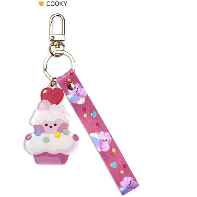 Monopoly x BT21 - Acrylic Strap Keyring - Sweetie - Kgift.shop