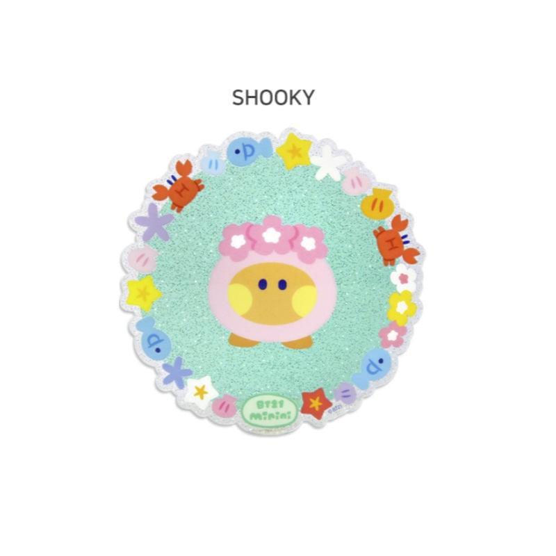 Monopoly x BT21 - Acrylic Coaster - Summer Sky - Kgift.shop