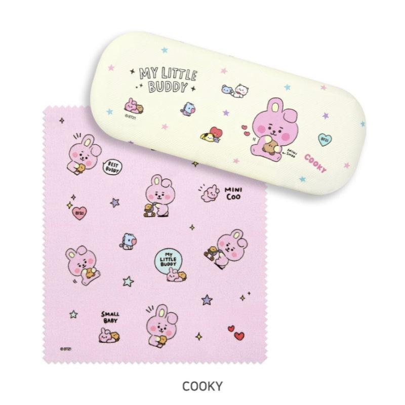 Monopoly x BT21 - Glasses Case Set - Little Buddy - Kgift.shop