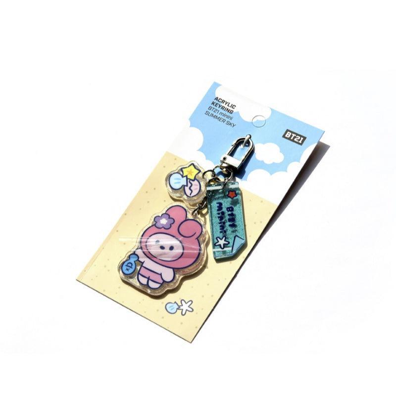 Monopoly x BT21 - Acrylic Keyring - Summer Sky - Kgift.shop