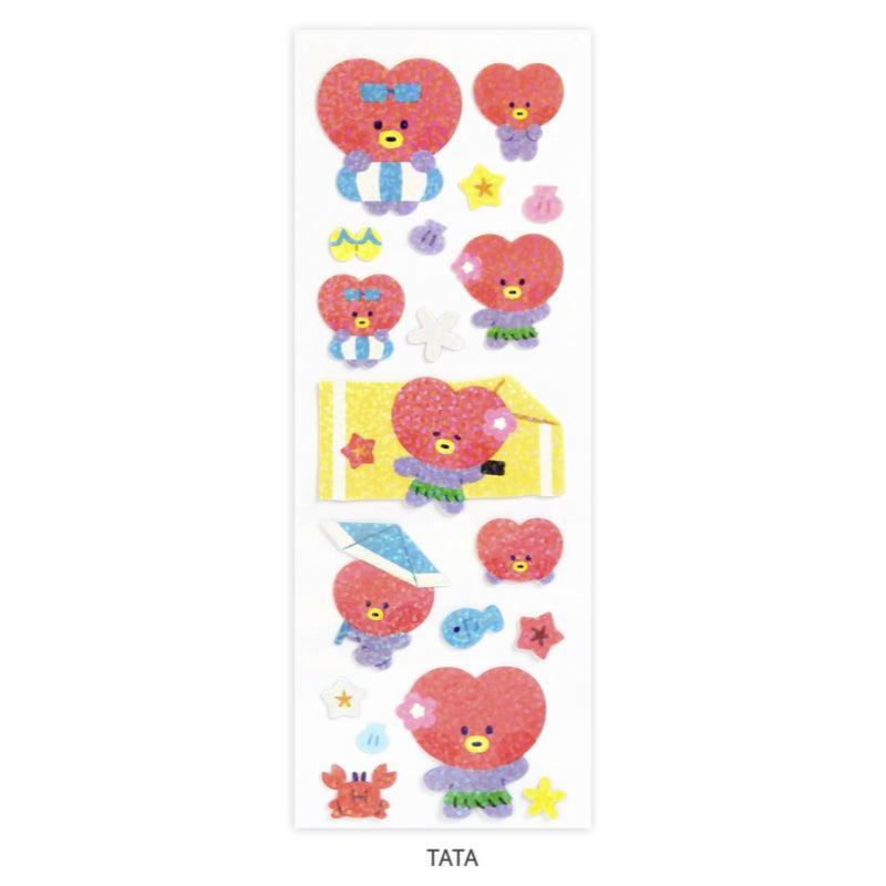 Monopoly x BT21 - Hologram Sticker - Summer Sky - Kgift.shop