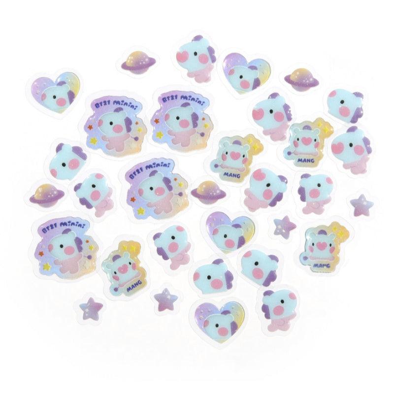 Monopoly x BT21 - Minini Flake Sticker - Kgift.shop