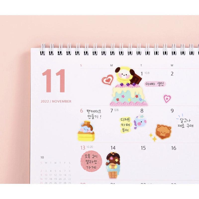 Monopoly x BT21 - Clear Sticker - Sweetie - Kgift.shop