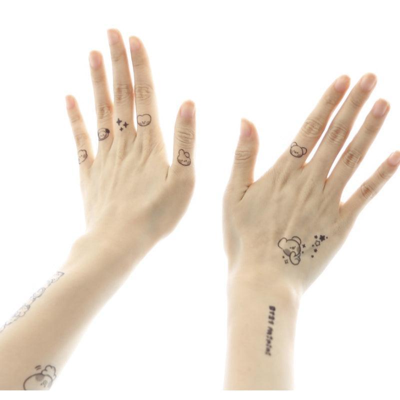 Monopoly x BT21 - Minini Tattoo Sticker - Kgift.shop