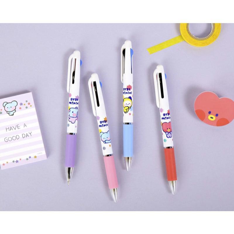 Monopoly x BT21 - Minini 3-Color Ballpoint Pen - Kgift.shop