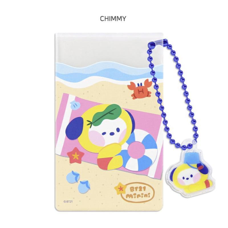 Monopoly x BT21 - Clear Card Pocket - Summer Sky - Kgift.shop