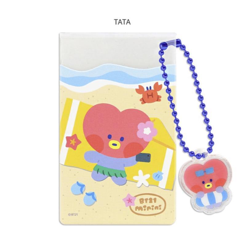 Monopoly x BT21 - Clear Card Pocket - Summer Sky - Kgift.shop