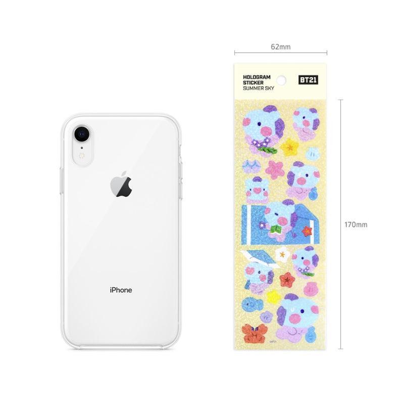 Monopoly x BT21 - Hologram Sticker - Summer Sky - Kgift.shop