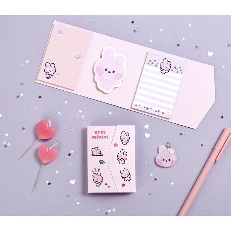 Monopoly x BT21 - Minini Sticky Memo - Kgift.shop