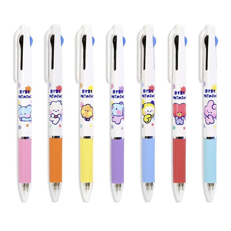 Monopoly x BT21 - Minini 3-Color Ballpoint Pen - Kgift.shop