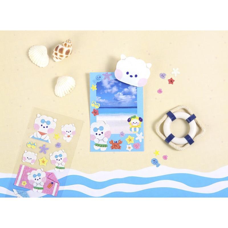 Monopoly x BT21 - Hologram Sticker - Summer Sky - Kgift.shop