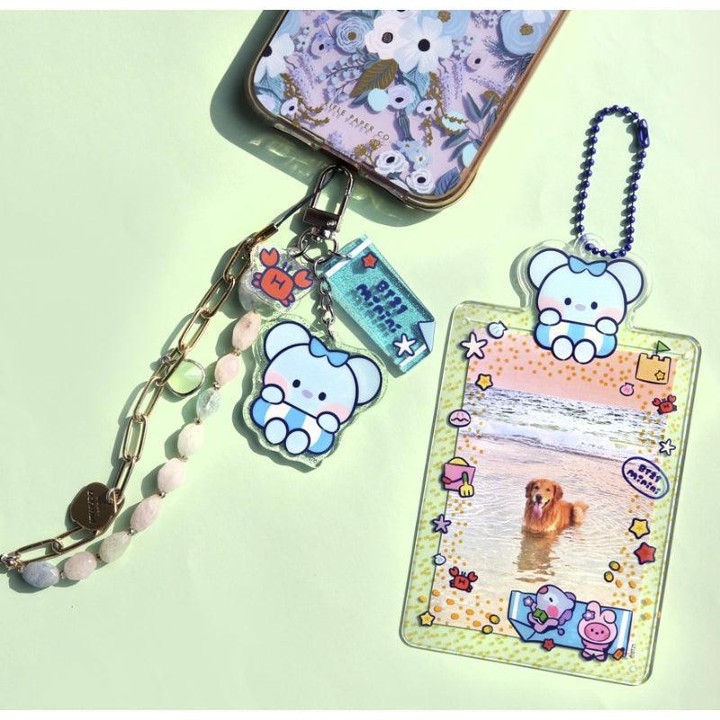 Monopoly x BT21 - Acrylic Keyring - Summer Sky - Kgift.shop