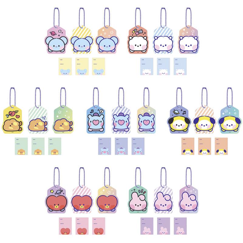 Monopoly x BT21 - Minini Name Tag Set - Kgift.shop