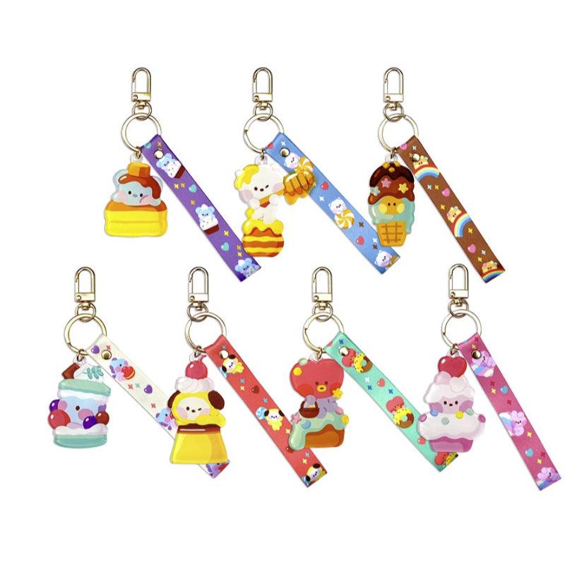 Monopoly x BT21 - Acrylic Strap Keyring - Sweetie - Kgift.shop