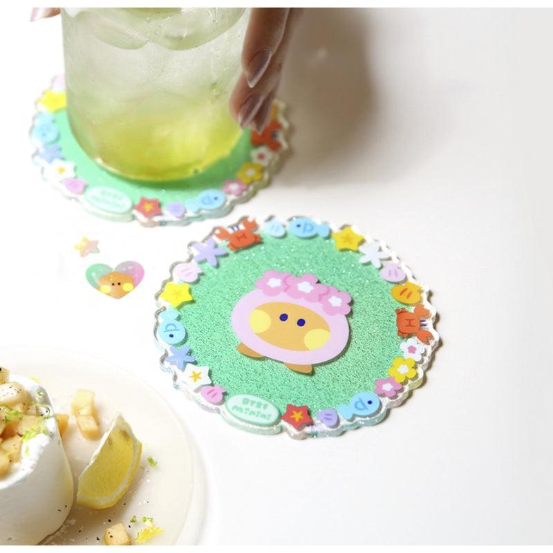 Monopoly x BT21 - Acrylic Coaster - Summer Sky - Kgift.shop