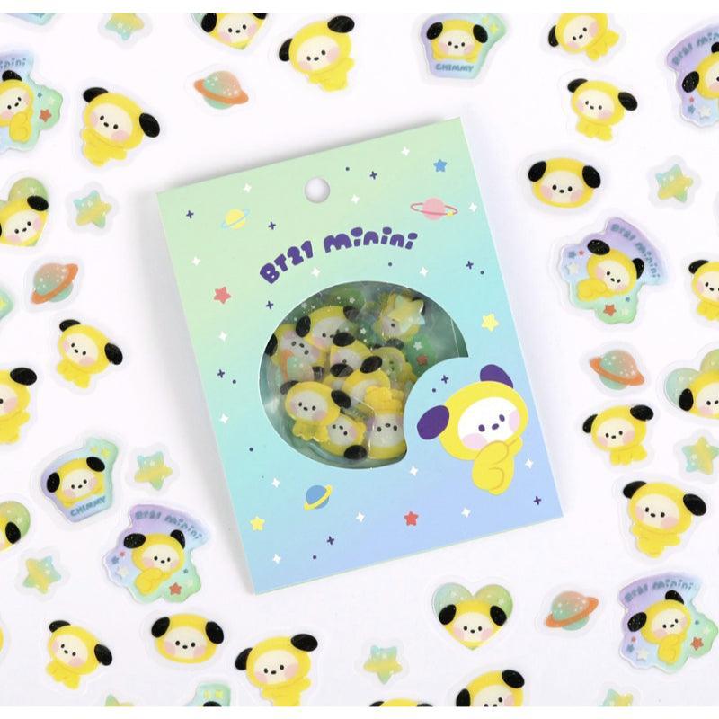 Monopoly x BT21 - Minini Flake Sticker - Kgift.shop