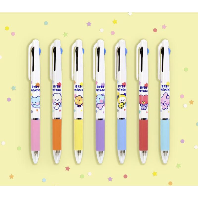 Monopoly x BT21 - Minini 3-Color Ballpoint Pen - Kgift.shop