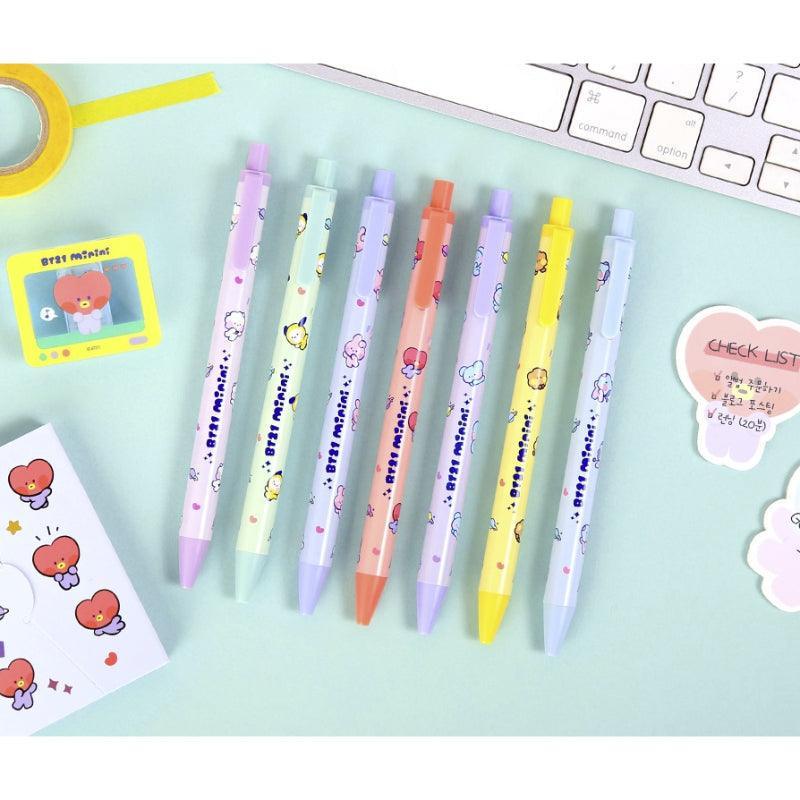Monopoly x BT21 - Minini Color Ballpoint Pen - Kgift.shop