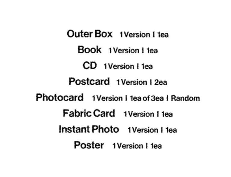 RM Album Indigo (Book Edition) Big Hit